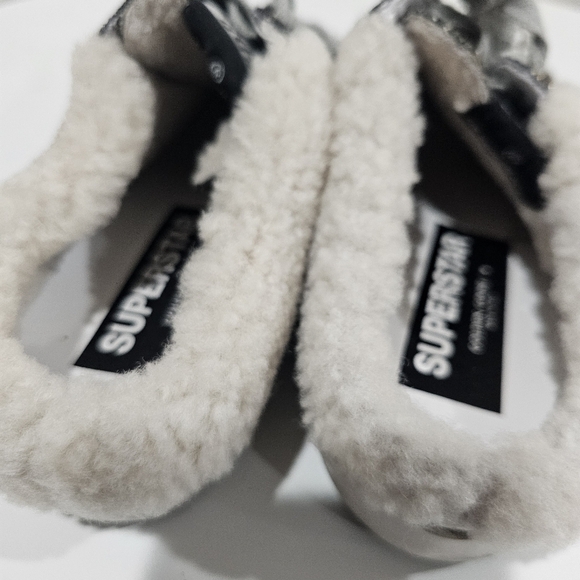 Golden Goose Super-Star Sabot with glitter and shearling interior - Picture 4 of 9